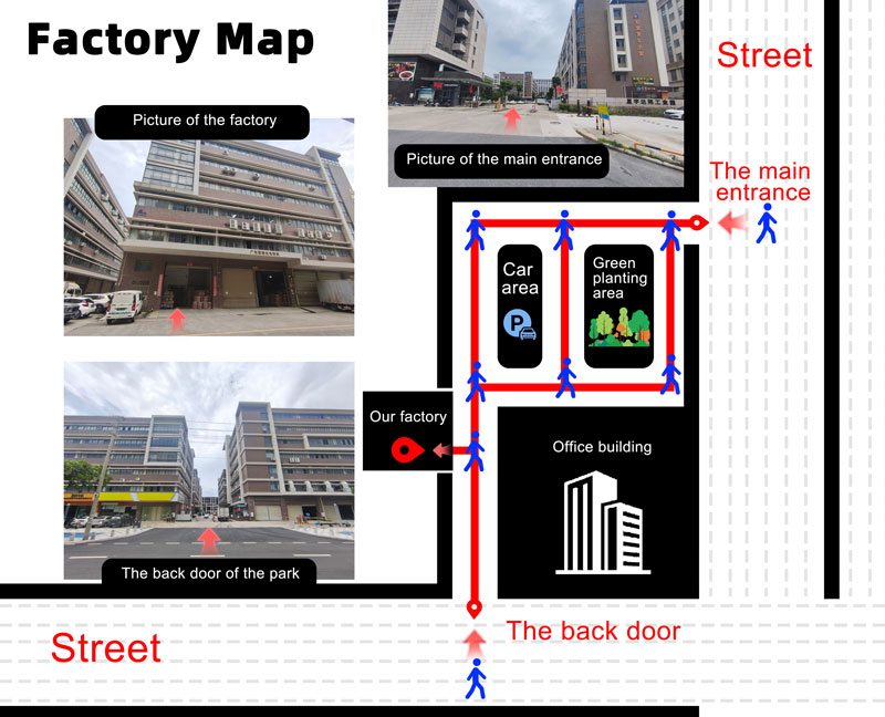 Anderson Lighting Factory Map