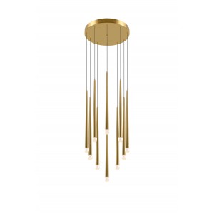 10lt Gold pendant for stair   D500*H1700MM