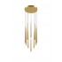 10lt Gold pendant for stair   D500*H1700MM