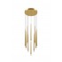 10lt Gold pendant for stair   D500*H1700MM
