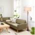 Solid wood rod with fabric shade